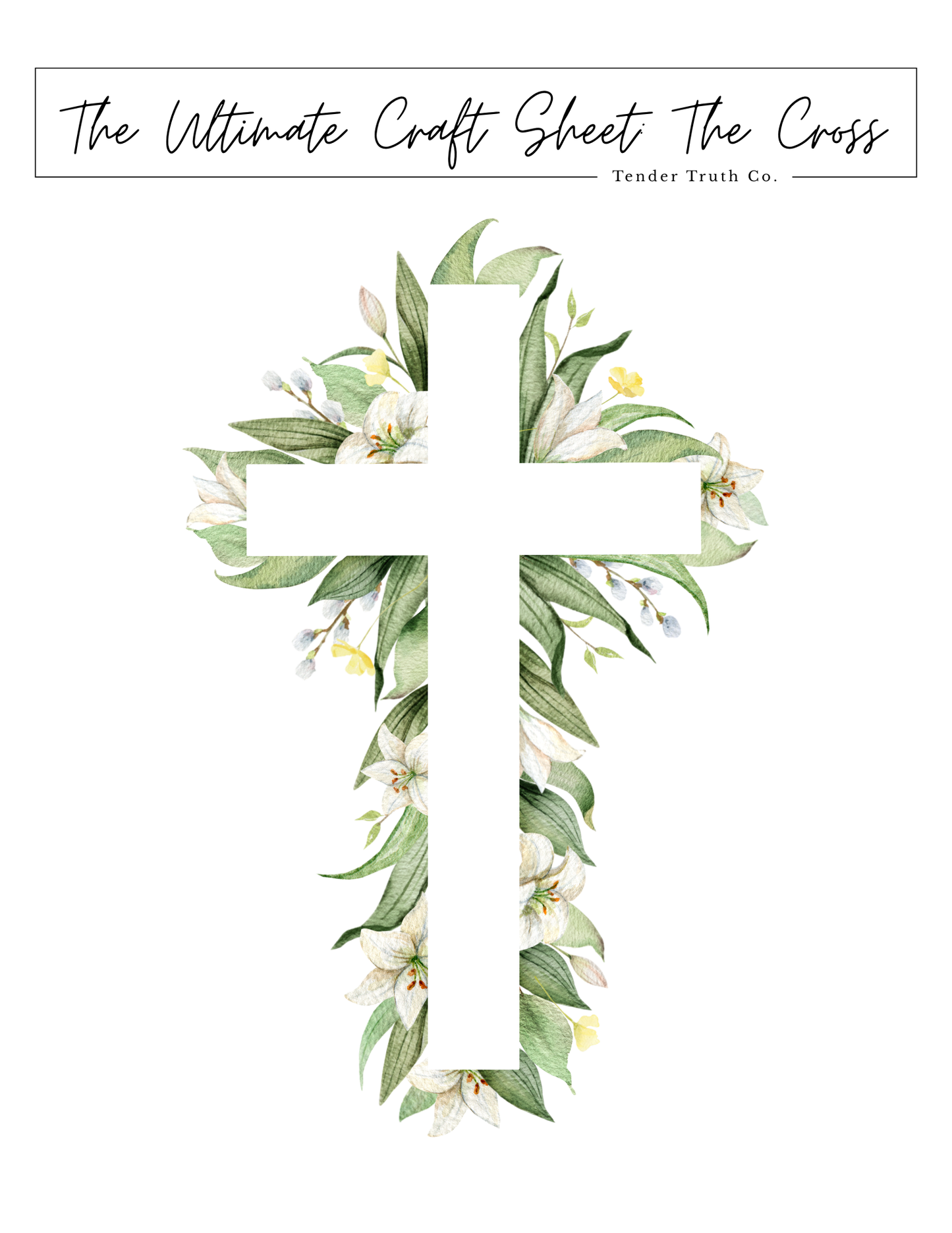 The Ultimate Easter Craft: The Cross