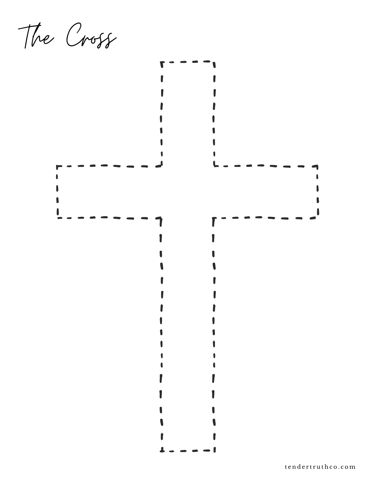 The Ultimate Easter Craft: The Cross