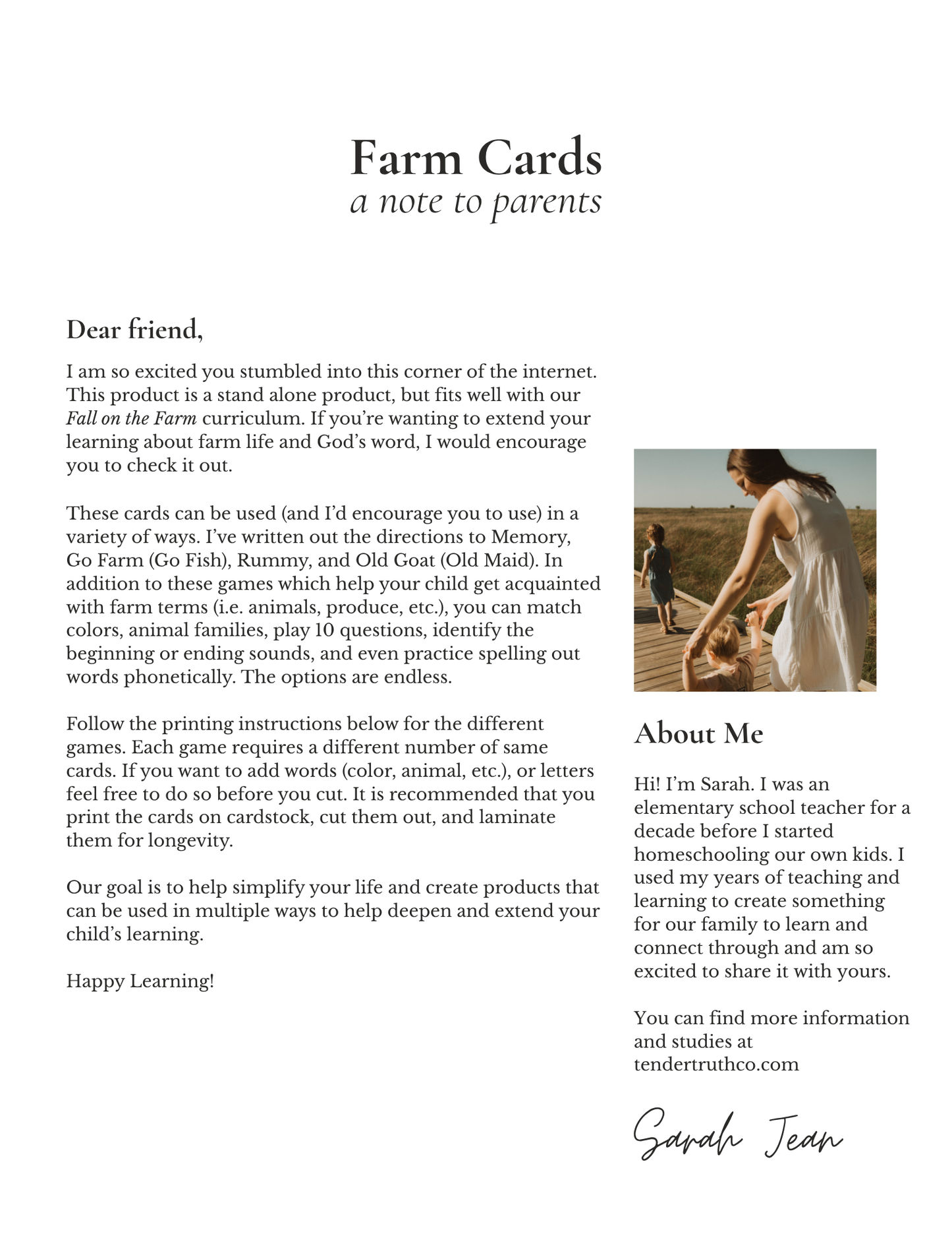 Farm Card Games
